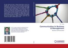 Copertina di Communication in Business & Management
