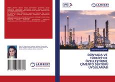 Copertina di DÜNYADA VE TÜRKİYE’DE ÖZELLEŞTİRME ÇİMENTO SEKTÖRÜ UYGULAMASI