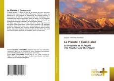 La Plainte / Complaint kitap kapağı