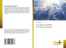 Buchcover von Les Noms de la Bible