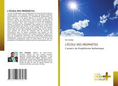 Copertina di L'ÉCOLE DES PROPHÈTES
