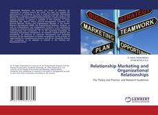 Copertina di Relationship Marketing and Organizational Relationships