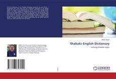 Copertina di Shabaki–English Dictionary