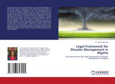 Copertina di Legal Framework for Disaster Management in Nigeria