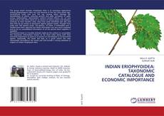 Copertina di INDIAN ERIOPHYOIDEA: TAXONOMIC CATALOGUE AND ECONOMIC IMPORTANCE