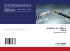 Copertina di Modeling of military systems