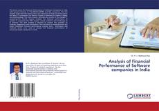 Buchcover von Analysis of Financial Performance of Software companies in India