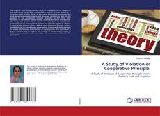 Copertina di A Study of Violation of Cooperative Principle