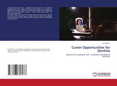 Copertina di Career Opportunities for Dentists