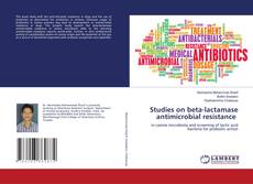 Buchcover von Studies on beta-lactamase antimicrobial resistance