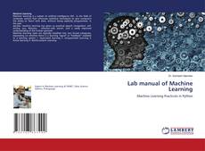 Buchcover von Lab manual of Machine Learning