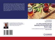 Buchcover von In vitro Antibacterial Activity of Essential oils from sage