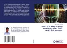 Buchcover von Peristaltic mechanism of non-Newtonian fluids: Analytical approach