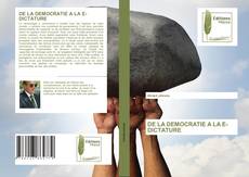 Обложка DE LA DEMOCRATIE A LA E-DICTATURE