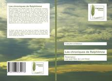 Bookcover of Les chroniques de Ralphlimne