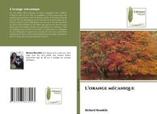 Buchcover von L’orange mécanique