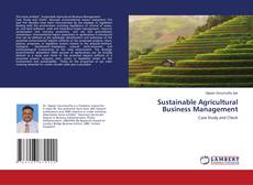 Buchcover von Sustainable Agricultural Business Management