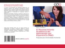 El Reconocimiento Académico del Aprendizaje por Experiencia (RAE)的封面