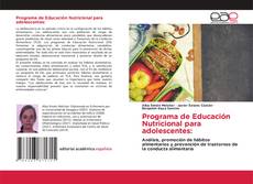Copertina di Programa de Educación Nutricional para adolescentes: