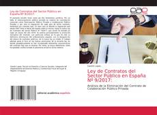 Couverture de Ley de Contratos del Sector Público en España Nº 9/2017:
