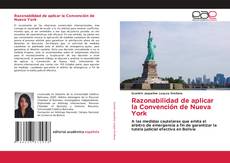 Razonabilidad de aplicar la Convención de Nueva York kitap kapağı