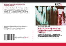 Acción de soluciones de irrigación en el conducto radicular的封面