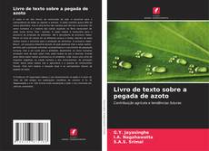 Portada del libro de Livro de texto sobre a pegada de azoto
