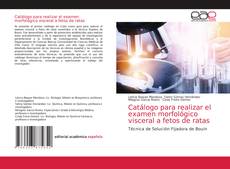Bookcover of Catálogo para realizar el examen morfológico visceral a fetos de ratas