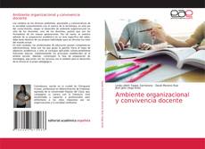Copertina di Ambiente organizacional y convivencia docente
