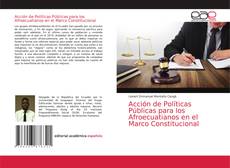 Copertina di Acción de Políticas Públicas para los Afroecuatianos en el Marco Constitucional