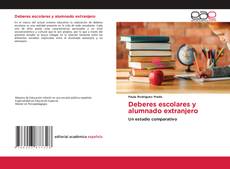 Deberes escolares y alumnado extranjero kitap kapağı