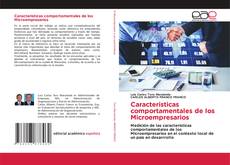 Caracteristicas comportamentales de los Microempresarios kitap kapağı