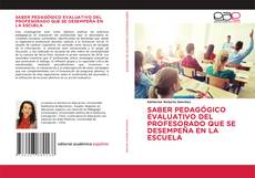 Buchcover von SABER PEDAGÓGICO EVALUATIVO DEL PROFESORADO QUE SE DESEMPEÑA EN LA ESCUELA