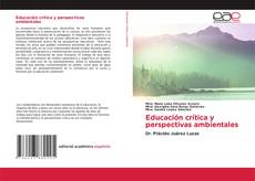 Educación crítica y perspectivas ambientales kitap kapağı