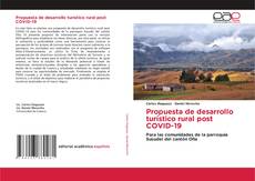 Buchcover von Propuesta de desarrollo turístico rural post COVID-19