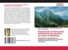 Capa do livro de Preparación en Educación Patrimonial del docente en zonas montañosas 