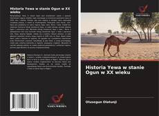 Bookcover of Historia Yewa w stanie Ogun w XX wieku