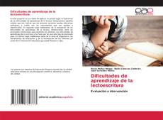 Dificultades de aprendizaje de la lectoescritura的封面