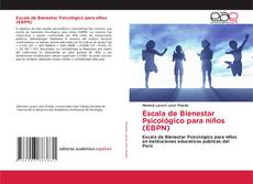 Escala de Bienestar Psicológico para niños (EBPN)的封面