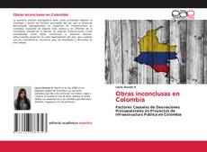 Copertina di Obras inconclusas en Colombia