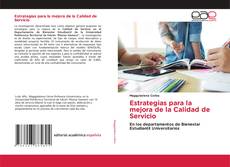 Bookcover of Estrategias para la mejora de la Calidad de Servicio