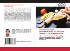 Bookcover of Desarrollo de un envase térmico biodegradable