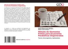 Capa do livro de Método de Elementos Finitos para Ecuaciones Parabólicas Degeneradas 