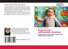 Bookcover of Programa de estimulación temprana