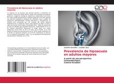 Copertina di Prevalencia de hipoacusia en adultos mayores