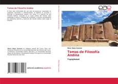 Bookcover of Temas de Filosofía Andina