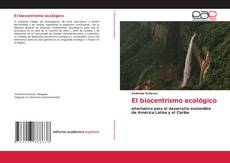 Portada del libro de El biocentrismo ecológico