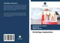 Einteilige Implantate kitap kapağı