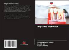 Buchcover von Implants monobloc