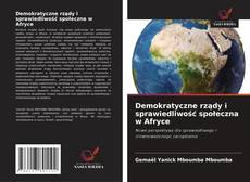Couverture de Demokratyczne rządy i sprawiedliwość społeczna w Afryce